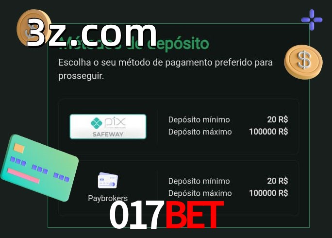 O cassino 017BETbet oferece uma grande variedade de métodos de pagamento